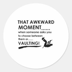 Sticker Rond Conception de coffres-forts cool