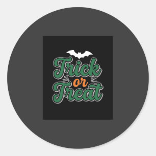 Sticker Rond Conception de site Web de chauve-souris pour la fê