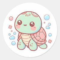 Conception de tortue pastel, Art de tortue de coul