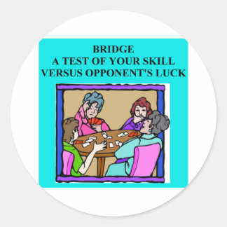 Sticker Rond conception du lecteur de pont dupliqué