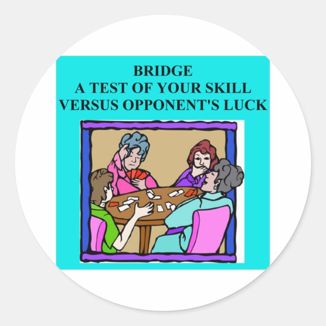 Sticker Rond conception du lecteur de pont dupliqué (Devant)