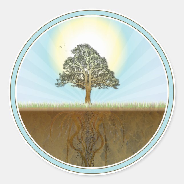 Sticker Rond conception du ressort (Devant)