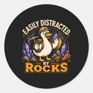 Sticker Rond Conception facilement distrayante 8