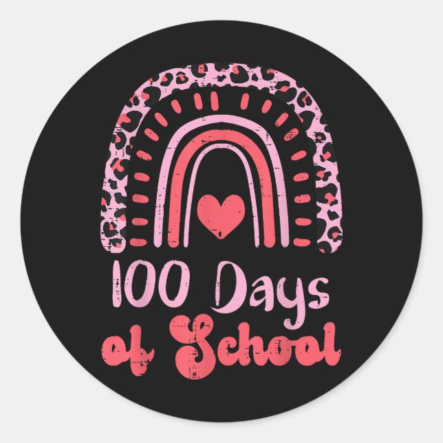 Sticker Rond Conception Heureuse Sainte-Valentin pour les homme (Devant)