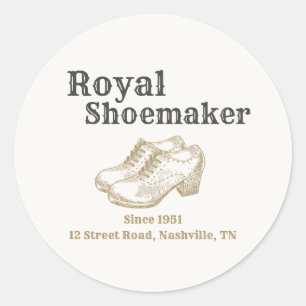 Sticker Rond Conception personnalisée du fabricant de chaussure
