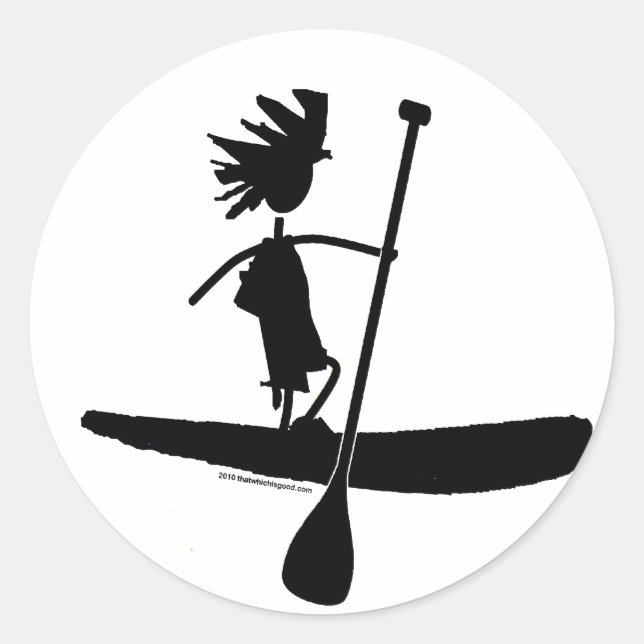 Sticker Rond Conception silhouette de la pédale (Devant)