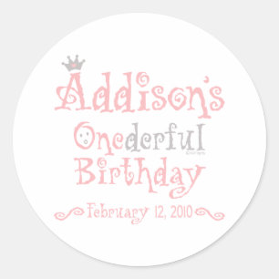 Sticker Rond Concevez - Addison en fonction du client