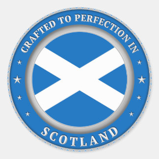 Sticker Rond Conçu Pour La Perfection En Ecosse