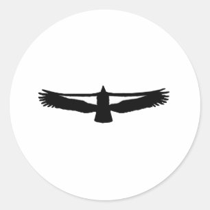 Sticker Rond Condor de Californie