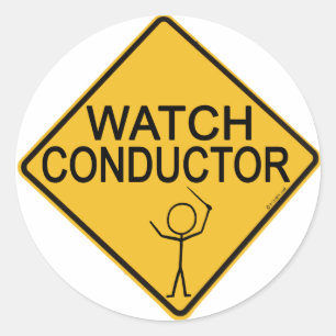 Sticker Rond Conducteur de montres