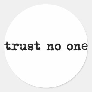 STICKER ROND CONFIANCE PERSONNE