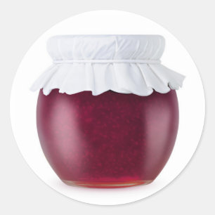 Sticker Rond Confiture Blackberry