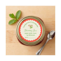Confiture de fraises maison et cultivées à la ferm