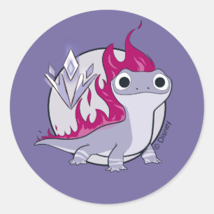 Sticker Rond Congelé 2   Bruni - La nature est magique