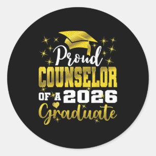 Sticker Rond Conseiller extrêmement fier de la promotion 2026