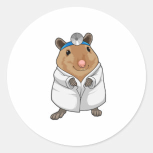 Sticker Rond Conseiller le Docteur