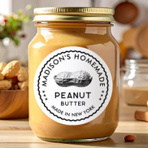 Conserve de beurre de cacahuète