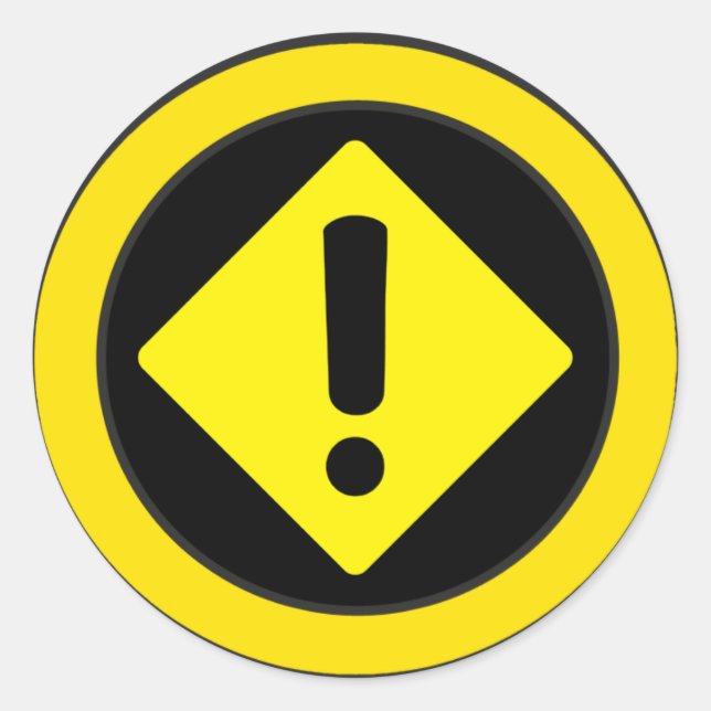 Sticker Rond Construction de joints d'enveloppe de 20 à 1,5 po (Devant)