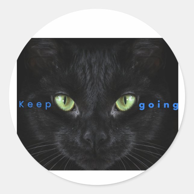 Sticker Rond Continuez (Devant)