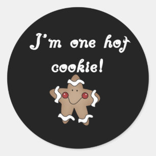 Sticker Rond Cookie chaud