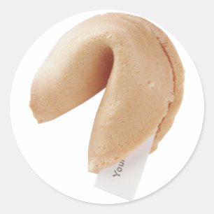 Sticker Rond Cookie Fortune