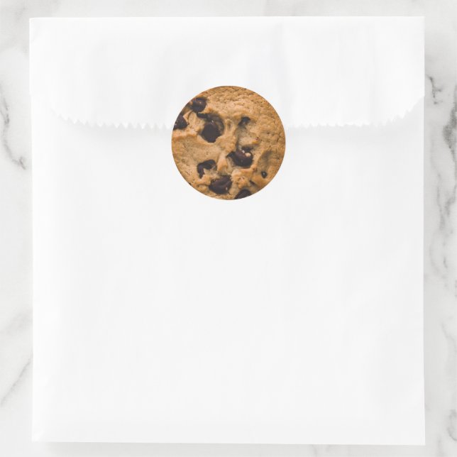 Sticker Rond Cookie | Produits cuits (Sac)