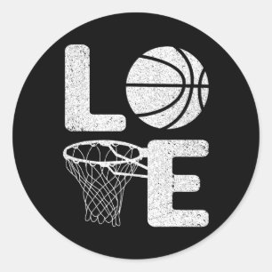 Sticker Rond Cool Bysketbyll Pour Hommes Femmes Aimer Coach Jou