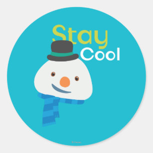 Sticker Rond Cool de séjour 3