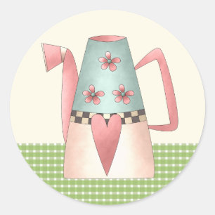 Sticker Rond Coordination des scellés d'enveloppe de Fête des m