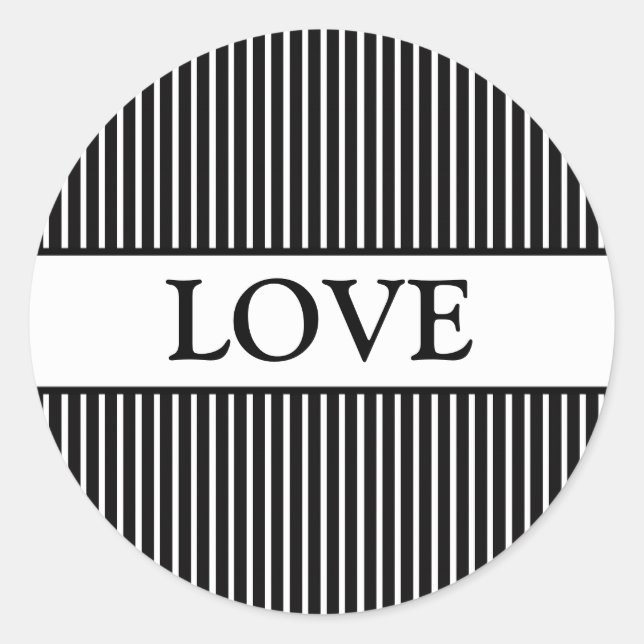 Sticker Rond Coordination des scellés d'enveloppe triés (Devant)