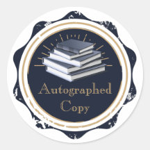 Copie autographiée, Livres empilés