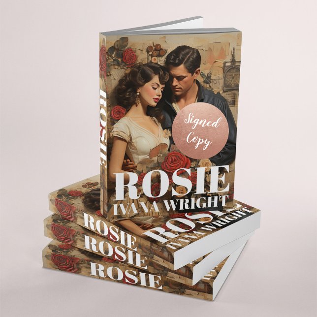 Sticker Rond Copie signée rose Gold (Signed Copy Stickers)