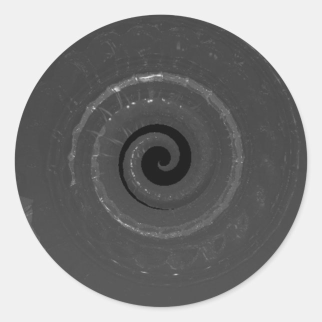 Sticker Rond coquille (Devant)