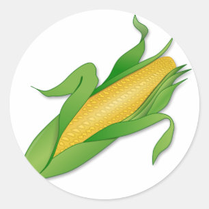 Sticker Rond Corn