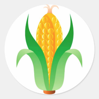 Sticker Rond Corn
