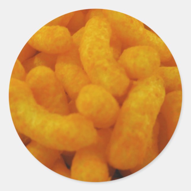 Sticker Rond Corn Curls (Devant)