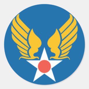 Sticker Rond Corps d'armée de l'air