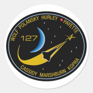 Sticker Rond Correction de la mission STS-127