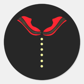 Sticker Rond Correspondance d'Halloween Popeye