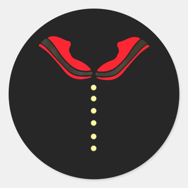 Sticker Rond Correspondance d'Halloween Popeye (Devant)