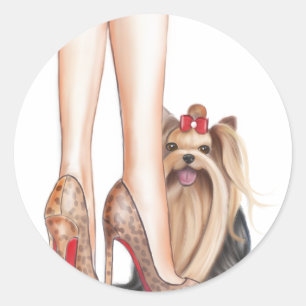 Sticker Rond Correspondance parfaite