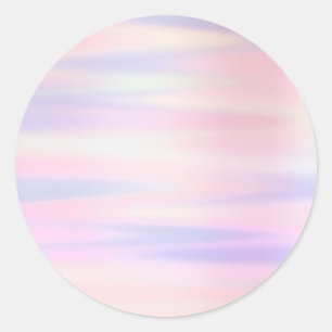 Sticker Rond Cosmétique maquillage rose Ombre Pastel