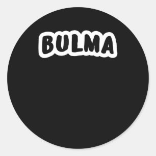Sticker Rond Cosplay Lover   Bulma Cosplay - Caractère Anime