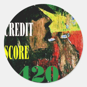 STICKER ROND COTE DE CRÉDIT