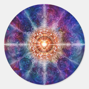 Sticker Rond Couleur de constellation H080