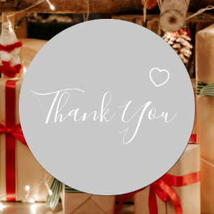 Sticker Rond Couleur personnalisée du texte de script élégant M