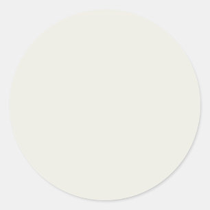 Sticker Rond Couleur solide de la colombe blanche