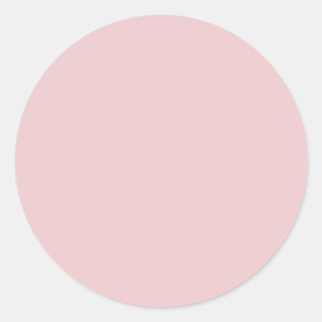 Sticker Rond Couleur solide rose rose (Devant)