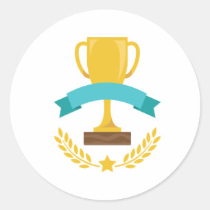 Sticker Rond Coupe du prix