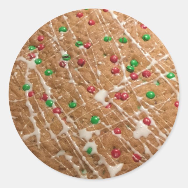 STICKER ROND COUPER - COOKIE PIZZA (Devant)